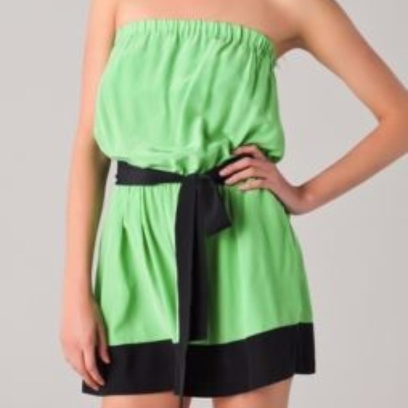 ROBERT RODRIGUEZ 100% SILK Romper with pockets! - Designer Vintage (no belt) - Picture 4 of 14